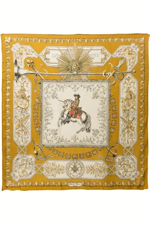 Hermès 1963 Ludovicus Magnus by F.de La Perriere silk scarf