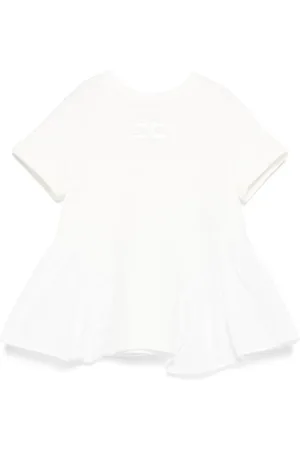 Elisabetta Franchi Logo-embroidered dress