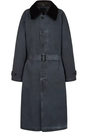 Studio Tomboy Washed-effect denim jacket