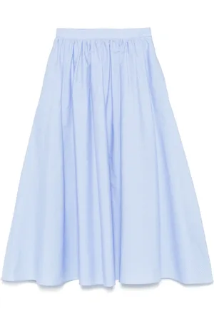 Manuel Ritz Striped midi skirt
