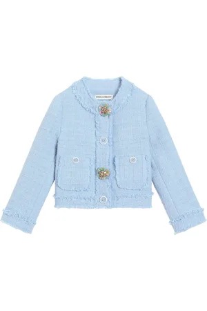 Dolce & Gabbana Bejeweled buttons tweed jacket