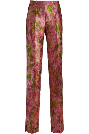 DEL CORE Printed trousers