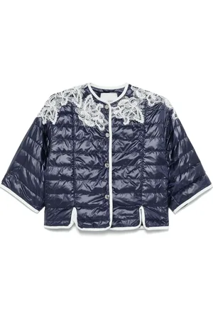 Ermanno Firenze Floral-lace jacket