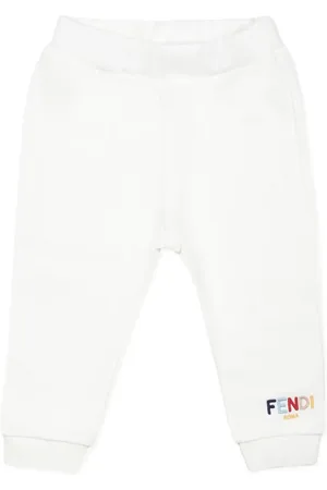 Fendi Logo-embroidered track pants
