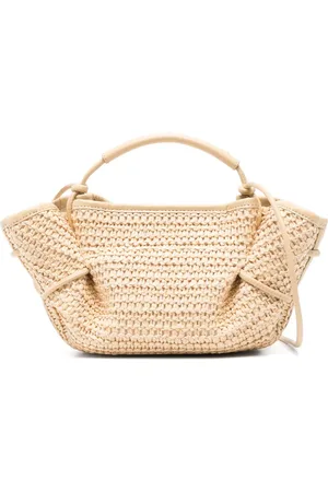 Hereu Mini Arta raffia bag