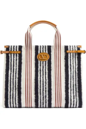 VALENTINO GARAVANI Striped tote bag