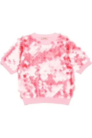 Nº21 Paillette-embellished T-shirt