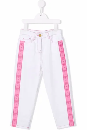 Chiara Ferragni Logo-tape denim jeans