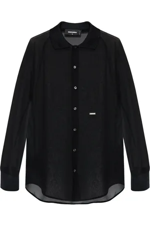 Dsquared2 Logo-plaque shirt