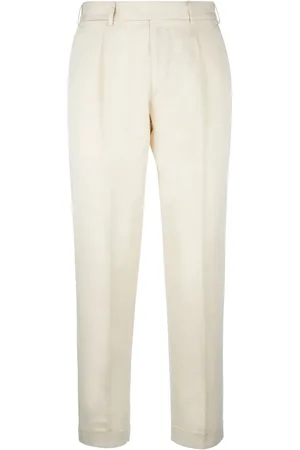 PT Torino Pressed-crease tapered trousers