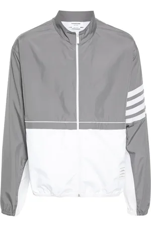 Thom Browne 4-Bar colour-block track jacket