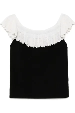 AGNÈS B. Chantilly-lace top