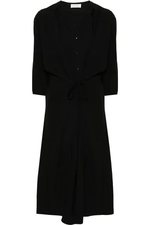 LEMAIRE Oversized cotton shirt dress