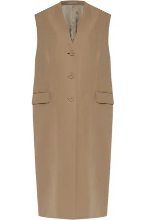 OFFICINE GENERALE Sleeveless coat