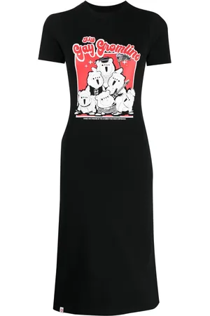Charles Jeffrey Loverboy Graphic-print round-neck dress