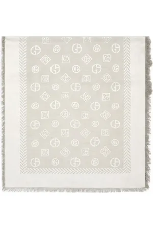 Giorgio Armani Jacquarded scarf