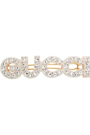 Gucci Crystal-embellished hair clip