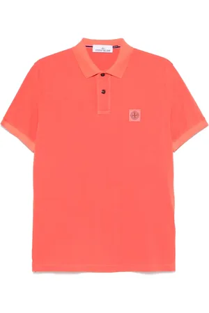 Stone Island Compass-patch polo shirt