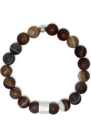 Tateossian Agate beaded bracelet