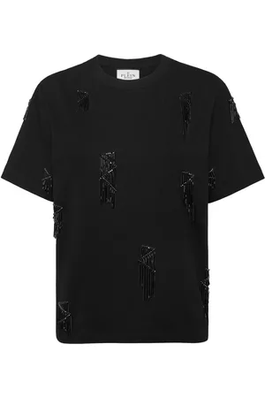 Philipp Plein Fringed t-shirt