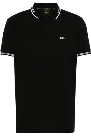 HUGO BOSS Logo-print polo shirt