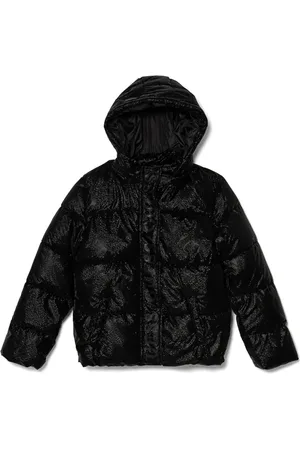 Guess Rhinestone-embellished puffer jacket