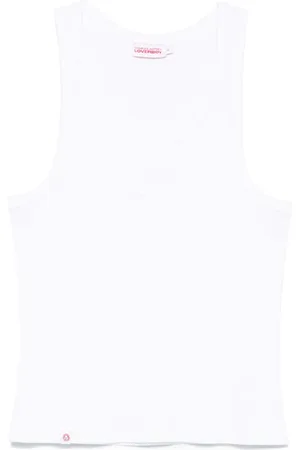 Charles Jeffrey Loverboy Logo-embroidered tank top