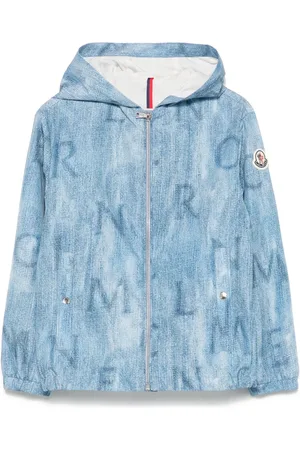 Moncler Denim-print jacket