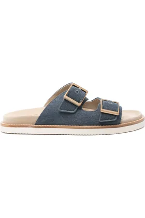 Brunello Cucinelli Canvas slides