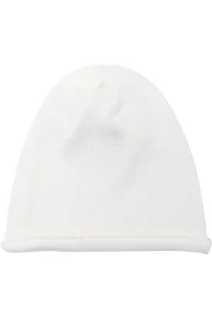 LITTLE BEAR Virgin wool ribbed beanie