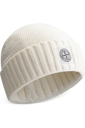 Stone Island Compass-appliqu?? beanie