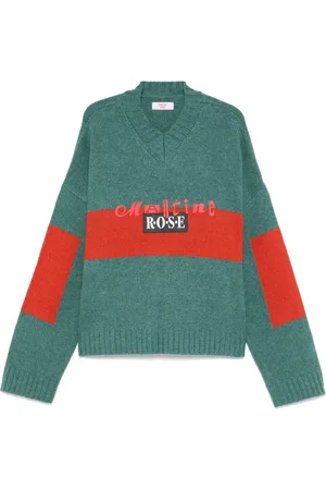 MARTINE ROSE V-neck sweater