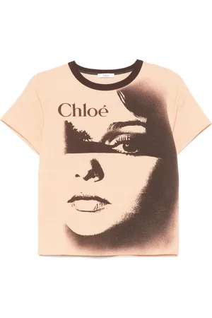 Chloé Face print T-shirt