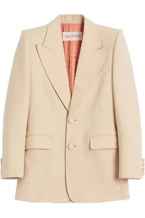 VALENTINO GARAVANI Single-breasted gabardine jacket
