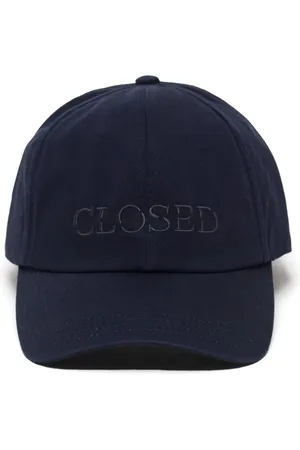 Closed Logo-embroidered cap