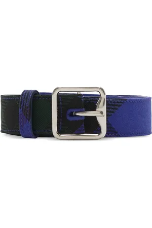 Burberry B-buckle checked belt