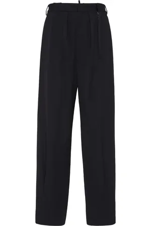 Dsquared2 Virgin wool straight-leg trousers