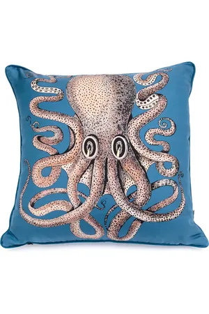 FORNASETTI Polipo graphic-print cushion