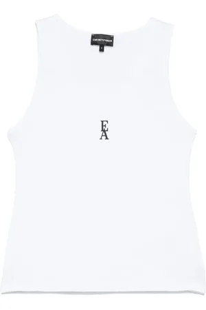 Emporio Armani Raised-logo tank top