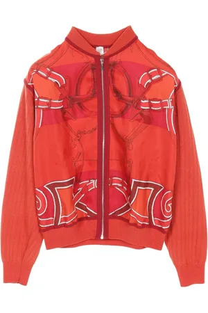 Hermès 2010s knitted jacket
