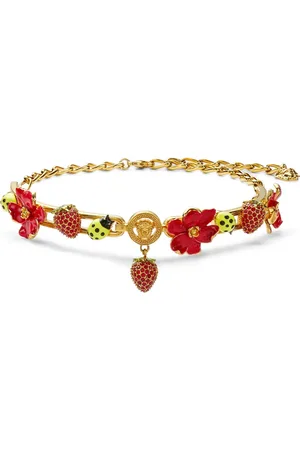 VERSACE Strawberry Garden choker