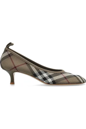 Burberry 45mm Check-pattern pumps