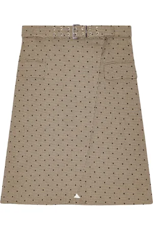 Ganni Polka dot-print skirt