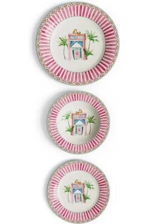 LISA CORTI Sariska table plates (set of three)