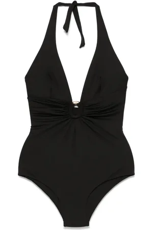FISICO Ruched-detail swimsuit
