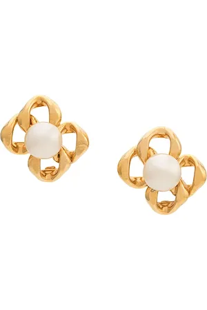 REWIND VINTAGE AFFAIRS 1990s pearl embellished earrings