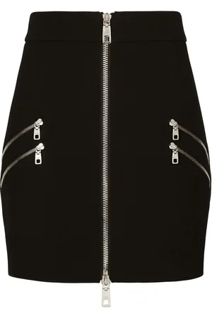 Dolce & Gabbana Zip detail mini skirt