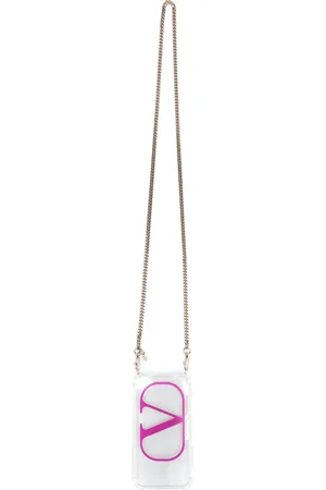 VALENTINO GARAVANI VLogo chain-strap iPhone 11 Pro case
