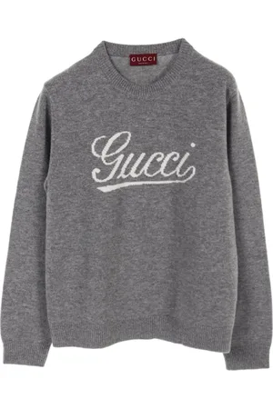 Gucci 2020s logo-intarsia sweater