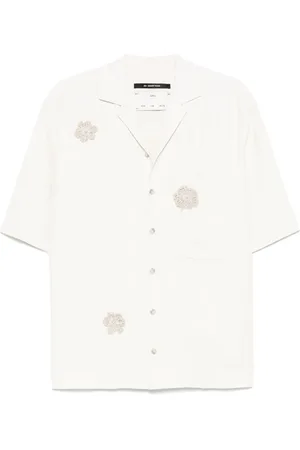SONG FOR THE MUTE Daisy-appliqu?? shirt